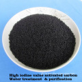Harmful gas remove different sizes of columnar coal activated carbon for waste water purification